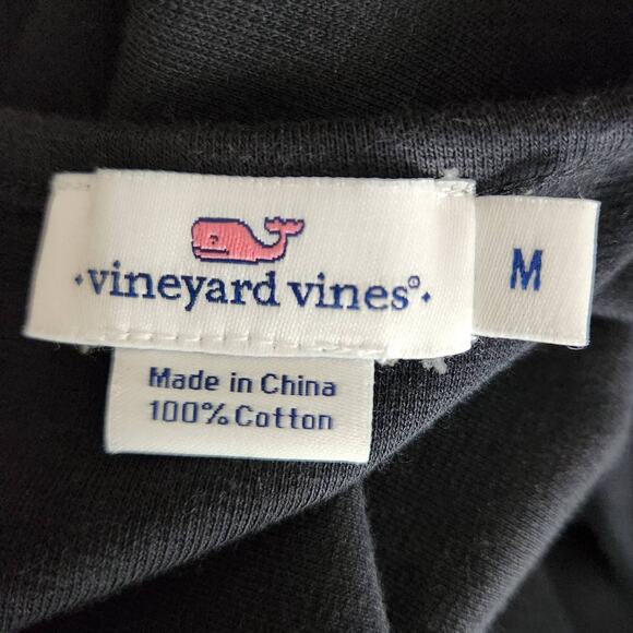 Vineyard Vines Black Skater Dress Size Medium - Picture 3 of 6